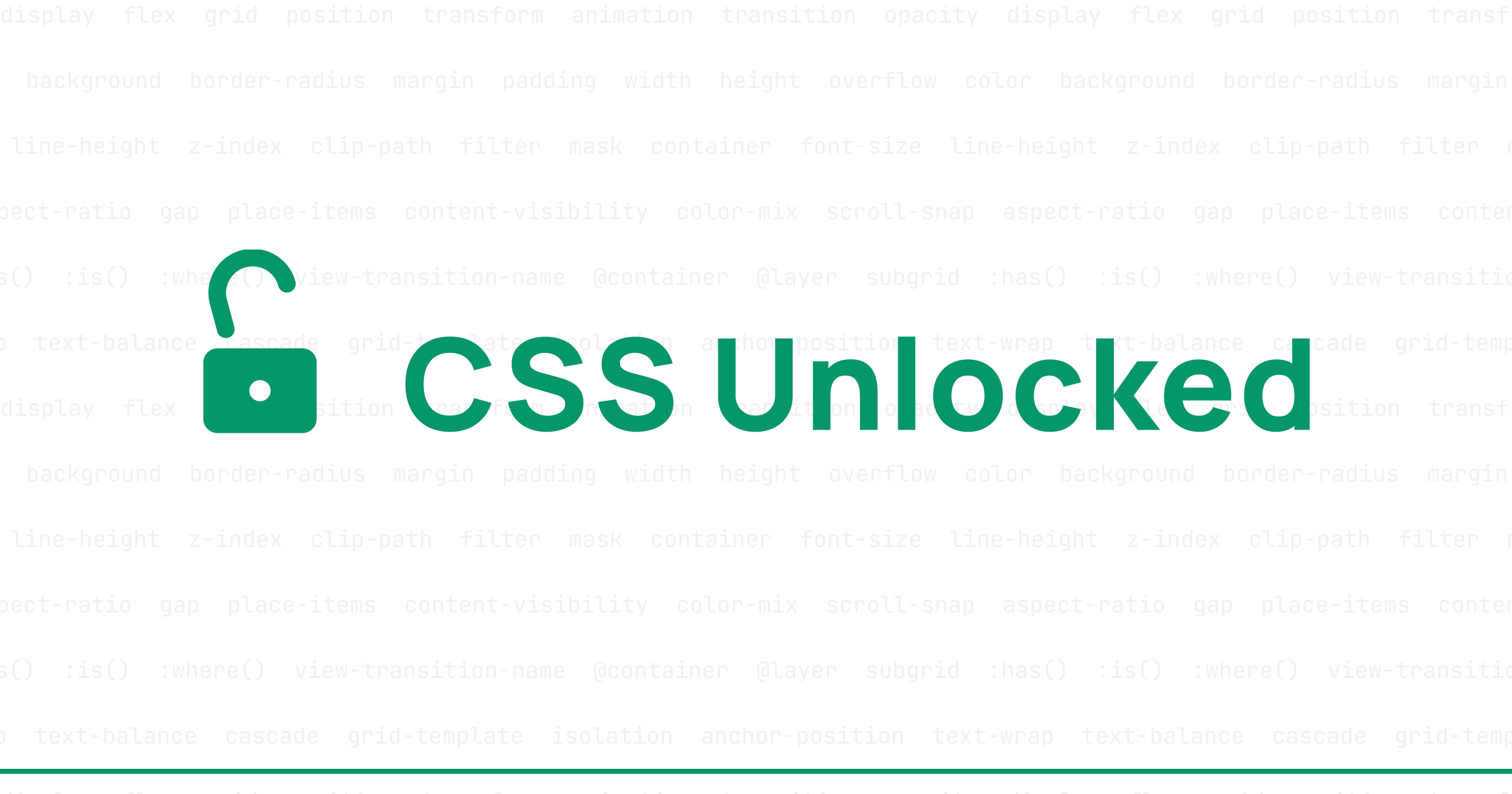 CSS Unlocked